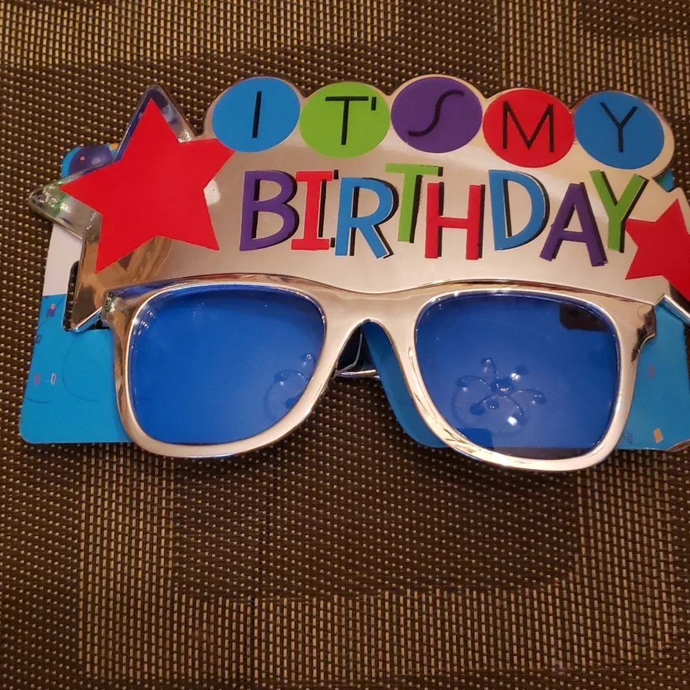 Kids Birthday eye wear NWT